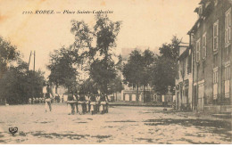 12 RODEZ #MK42420 PLACE SAINTE CATHERINE REGIMENT MILITAIRE - Rodez