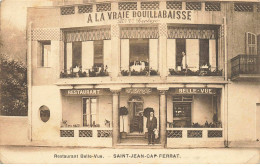 06 SAINT JEAN CAP FERRAT #MK42407 RESTAURANT BELLE VUE A LA VRAIE BOUILLABAISSE - Saint-Jean-Cap-Ferrat