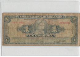 NICARAGUA 1 CORDOBA 1958 - Nicaragua