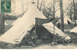 78 MAISONS LAFFITTE #AS38584 LE CAMP SOUS LA TENTE MILITAIRES - Maisons-Laffitte