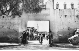 MAROC #MK44567 OUJDA ENTREE DU SOUK ABDELOUHAB + CACHET FOYER MILITAIRE EN GARE D OUJDA - Sonstige & Ohne Zuordnung