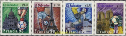 6923 MNH EL SALVADOR 1998 COPA DEL MUNDO DE FUTBOL. FRANCIA-98 - El Salvador