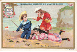 CHROMO #CL31180 LIEBIG S670 COURSE DE CRABES JEUX ENFANTS BORD DE MER COMPAGNIE LIEBIG PARIS - Liebig