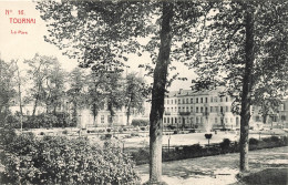 BELGIQUE - Tournai - Vue Sur Le Parc - Carte Postale Ancienne - Doornik