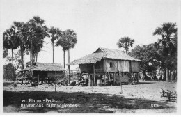 CAMBODGE #MK46633 PHNOM PENH HABITATIONS CAMBODGIENNES - Camboya