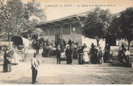 34 LAMALOU LES BAINS #MK46227 LES HALLES ET LE MARCHE EN PLEIN AIR - Lamalou Les Bains