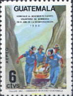 659775 MNH GUATEMALA 1986 BOMBEROS - Guatemala