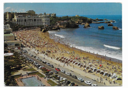 Biarritz - 1968 - Vue D'ensemble De La Grande Plage - N° 1021 # 2-23/16 - Biarritz