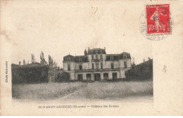 33 ILE ISLE SAINT GEORGES #MK46205 CHATEAU DES GROTTES - Other & Unclassified