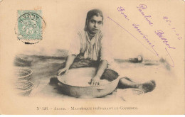 ALGERIE #MK45838 ALGER MAURESQUE PREPARANT LE COUSCOUS - Donne