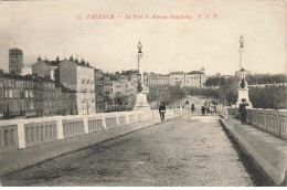 26 VALENCE #MK46168 LE PONT ET AVENUE GAMBETTA - Valence