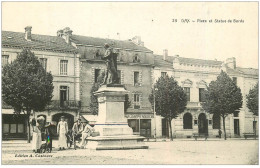 40 DAX. Place Et Statue De Borda - Dax