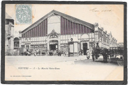 86 - POITIERS - Marché Notre Dame - Animée - Poitiers