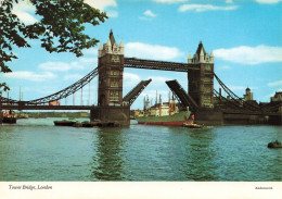 ROYAUME-UNI - Tower Bridge - London - Vue Générale - Built 1886-94 - The Two Bascules - Carte Postale - Autres & Non Classés