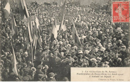 22 PLOURIVO #MK45148 LA REELECTION DE M . ARMES MANIFESTATION DU BOURG BLANC 25 AVRIL 1910 - Other & Unclassified