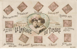 TIMBRES #MK45898 LE LANGUAGE DU TIMBRE HOMME FEMME COEUR - Stamps (pictures)
