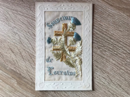 CPA Brodées-Souvenir De Lorraine- RARE      L2888 - Brodées