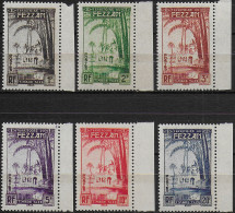 1950 Fezzan Brak Oasis Postage Due 6v. MNH Sassone N. 1/6 - Andere & Zonder Classificatie