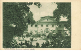 TCHEQUIE #MK44633 TEPLICE SANOV RESTAURACE V ZAMECKE ZAHRADE - Tschechische Republik