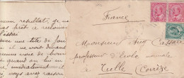 LETTRE. CANADA. MONTREAL. 1 12 1929. POUR TULLE FRANCE. PAR KIPEWA, MATTAWA - Briefe U. Dokumente