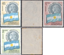 726222 MNH ARGENTINA 1958 LIBERTAD Y DEMOCRACIA - Unused Stamps