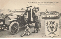 06 NICE  #SAN47620 FEDERATION DES OEUVRES DE BIENFAISANCE DE NICE QUI DONNE AUX PAUVRES PRETE A DIEU AUTOMOBILE - Autres & Non Classés