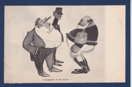 CPA Portugal Satirique Caricature Royalty Don Carlos Non Circulé Par Léal De Camara Angleterre Japon - Autres & Non Classés