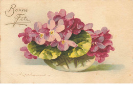 ILLUSTRATEUR #SAN47093 KLEIN FLEURS DANS UN VASE BONNE FETE - Klein, Catharina