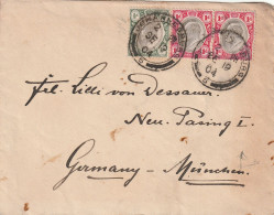 Transvaal Lettre Pour L'Allemagne 1904 - Transvaal (1870-1909)