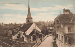 SUISSE #MK46683 BOURGUILLON PRES FRIBOURG EGLISE ET CIMETIERE - Fribourg