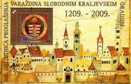 232479 MNH CROACIA 2009 800 ANIVERSARIO DE LA PROCLAMACION DE VARAZDIN - Croacia