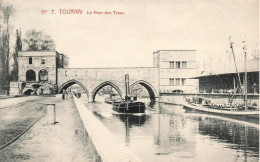 BELGIQUE - Tournai - Vue Sur Le Pont Des Trous - Carte Postale Ancienne - Tournai