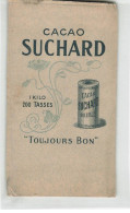 SUCHARD #FG50635 PUBLICITE CACAO TOUJOURS BON POCHETTE D ORIGINE POUR CARTES POSTALES EXPOSITION 1900 - Reclame