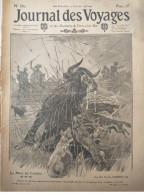 JOURNAL DES VOYAGES N°580 JANVER 1908 MORT DU CARABAO - Andere & Zonder Classificatie