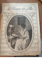 LA FEMME CHEZ ELLE N°250 OCTOBRE 1919 MODES DU MOMENT ET BRODERIE - 1900 - 1949