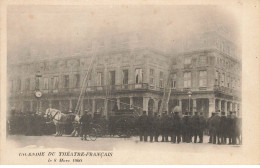 75001 PARIS #MK48146 INCENDIE DU THEATRE FRANCAIS LE 8 MARS 1900 - Paris (01)