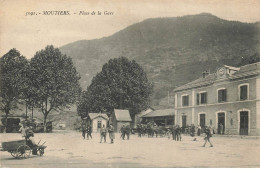 73 MOUTIERS #MK48111 PLACE DE LA GARE - Moutiers