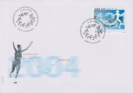 2004 Schweiz, FDC, Zum:CH 1123, Mi:CH 1881, Marathon - FDC