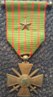 Croix De Guerre 1914 1917. 1 Citations - France