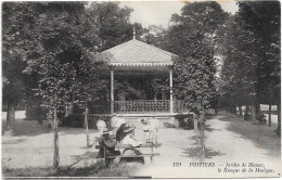 86 - POITIERS -  Le Kiosque De La Musique à Blossac - Animée - Poitiers