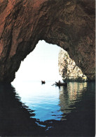 MALTE - Blue Grotto - Wied Iz Zurrieg - Malta - Barques - Animé - Mer - Carte Postale - Malta