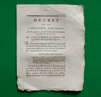 D-FR Révolution 1793 Démolition Des Châteaux Forts Appartenant Aux Ci-devant Seigneurs - Historische Dokumente
