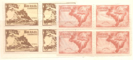 Brazil Stamps Year 1952 Block Of 4 ** - Unused Stamps