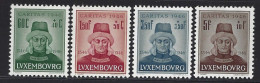 Luxembourg Yv 388/91,Caritas 1946,effigie De Jean L'Aveugle **/mnh - Ungebraucht