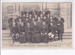 GRENOBLE: Cercle Catholique De Saint-bruno, Souvenir De Retraite 1913 - Très Bon état - Grenoble