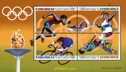 54765 MNH HONG KONG 1992 25 JUEGOS OLIMPICOS VERANO BARCELONA 1992 - Otros & Sin Clasificación