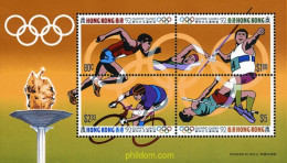 54765 MNH HONG KONG 1992 25 JUEGOS OLIMPICOS VERANO BARCELONA 1992 - Otros & Sin Clasificación