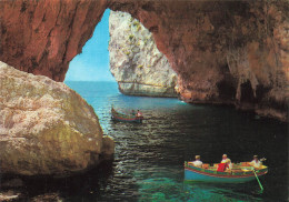 MALTE - A Short Boat Ride From Wied Iz-Zurrieg Is The Fabulous Blue Grotto And Adjoining - Carte Postale - Malta