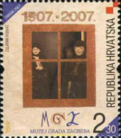 203031 MNH CROACIA 2007 100 ANIVERSARIO DEL MUSEO DE ZAGREB - Kroatië