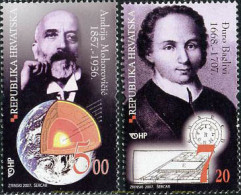 201790 MNH CROACIA 2007 PERSONAJES - Kroatien